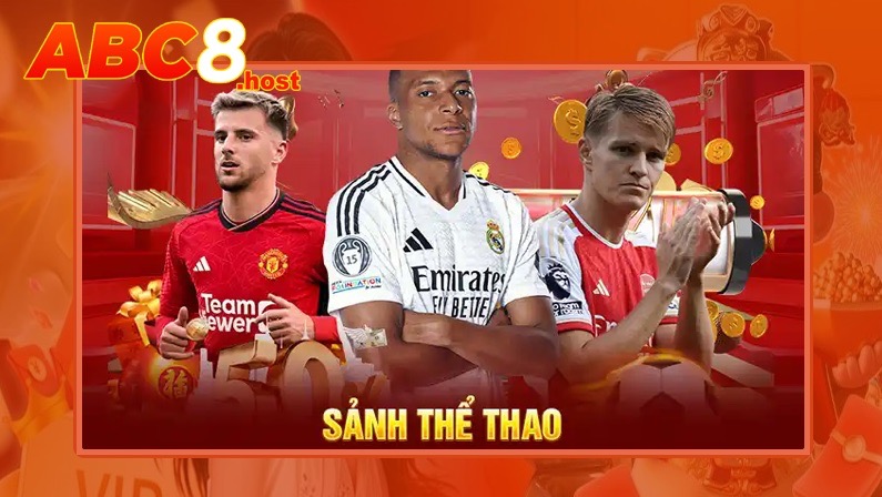 Sảnh thể thao tại ABC8 sống động